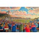 Belle Vue Stadium Fine Art Print - Wakefield Wildcats Rugby League